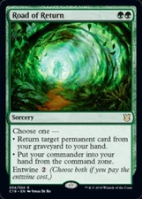 x1 Road of Return R MTG Commander 2019 M/NM, English
