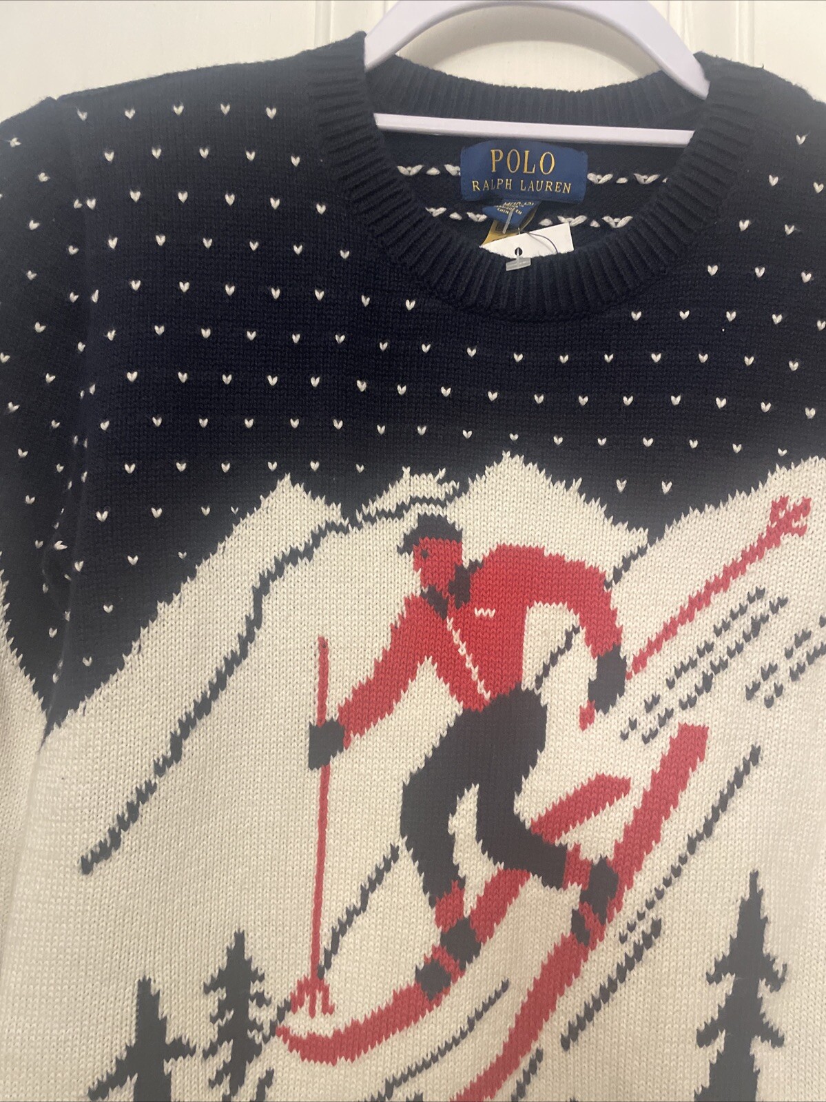BNWT Polo Ralph Lauren Ski Winter Jumper Sweater BNWT Size M (age 10- 12) Unisex image 10