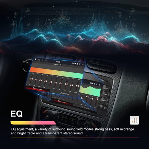 7" DAB+ Radio Android 13 Car Stereo GPS CarPlay For Mercedes Benz CLK Class W209 - Picture 16 of 23