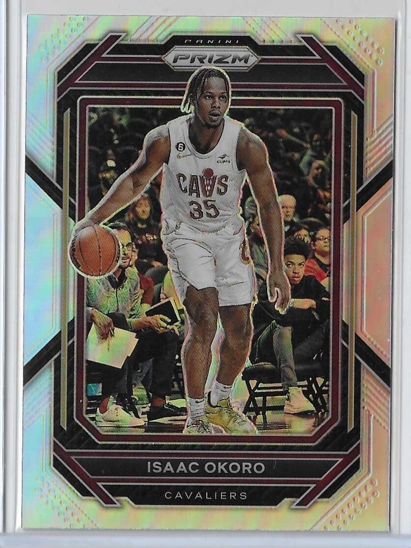 2022-23 Panini Prizm Basketball Isaac Okoro Silver Prizm #78 Cleveland Cavaliers
