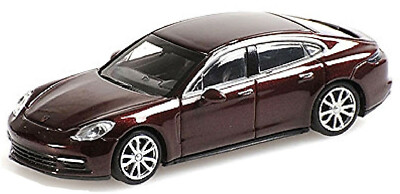 Porsche Panamera 4S 2015 dunkelrot dark-red metallic 1:87 Minichamps