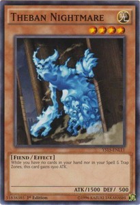 Theban Nightmare - YS15-ENL11 - Common - 1st Edition x3 - Near Mint