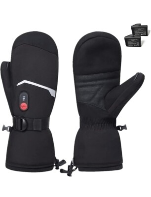 Savior Rechargeable Electric Heated Ski Gloves S66B - X-Large