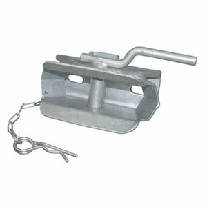 Zugmaul Anhängekupplung drehbar mit Stecker 120x55 - Schlepperteile Zugmaul Anhängekupplung drehbar mit Stecker 120x55 - Schlepperteile