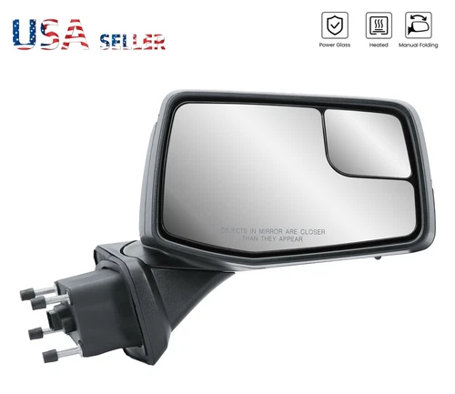 Passenger Right Side Door Mirror Power and Heated for 19-25 GMC Sierra 1500
