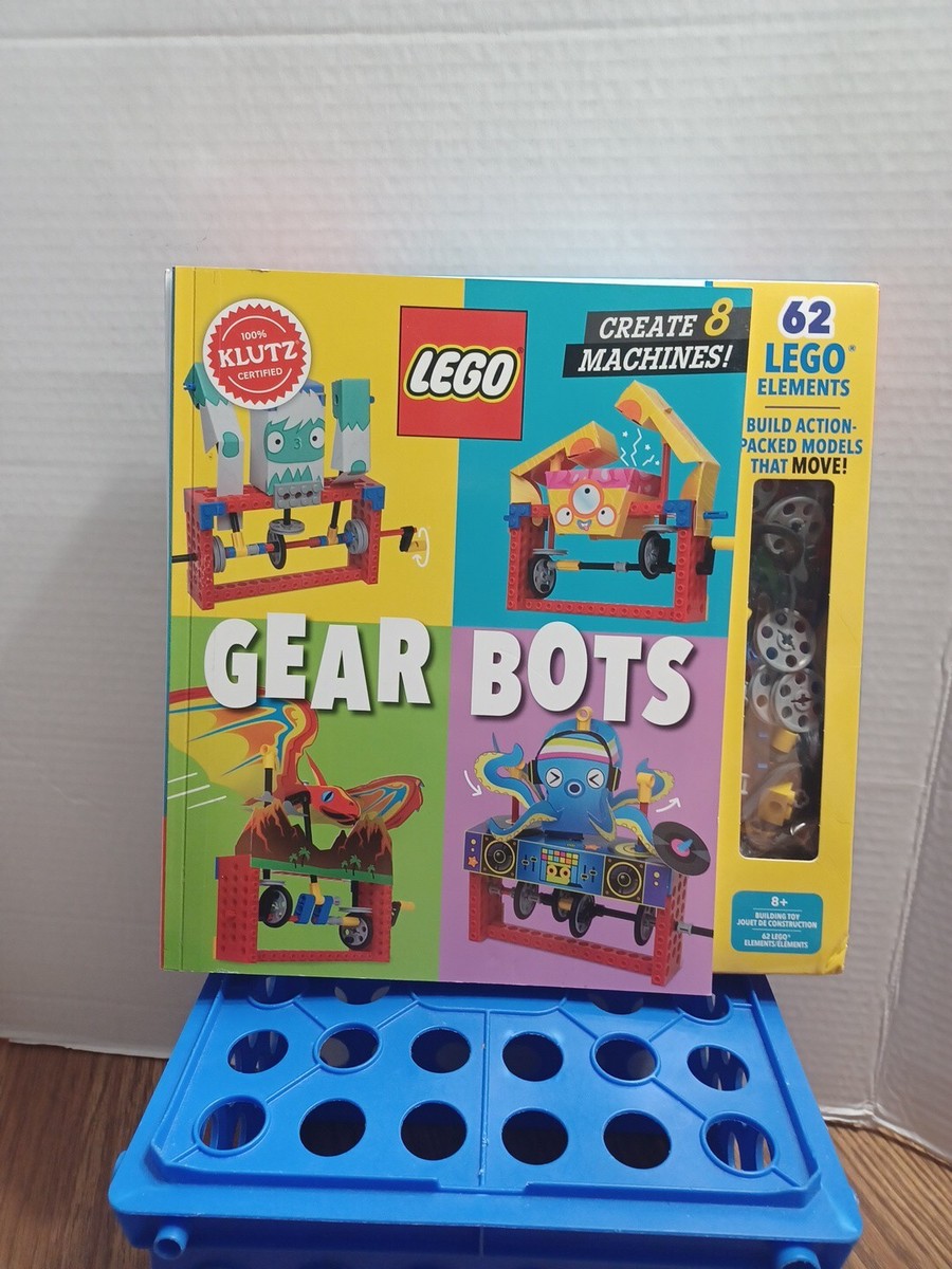 Lego Gear Bots Create Machines (Hardback/Cased Book Little