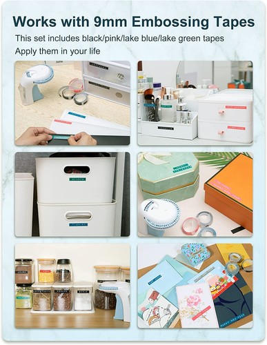 DYMO Embossing Label Maker OR DYMO 3D Label Tapes | Organizer Xpress Pro Label - Picture 8 of 13