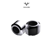 Granzon G1/4' Rigid /Hard Tube 14mm OD Fitting for Acrylic PETG Pipe/ GD-FT14