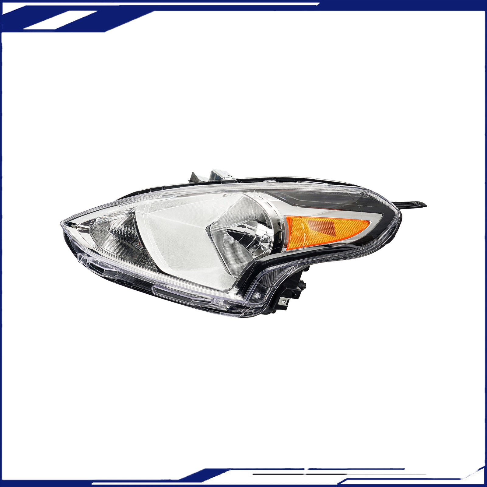 1x Front Headlight Assembly Left Driver Side For 2015-19 Nissan Versa 1.6L