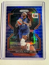 K154,801 - 2022 Panini Prizm WNBA Prizms Blue #162 Sylvia Fowles W25 #/149