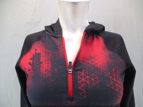 FILA Size S (8) Boys Multicolor 1/2 Zip Front Pocket Fleece Athletic Hoodie 221 - Picture 2 of 11