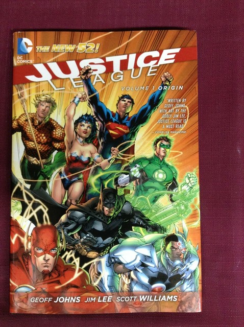 Justice League - Origin by Geoff Johns (2012, Hardcover) for sale online | eBay