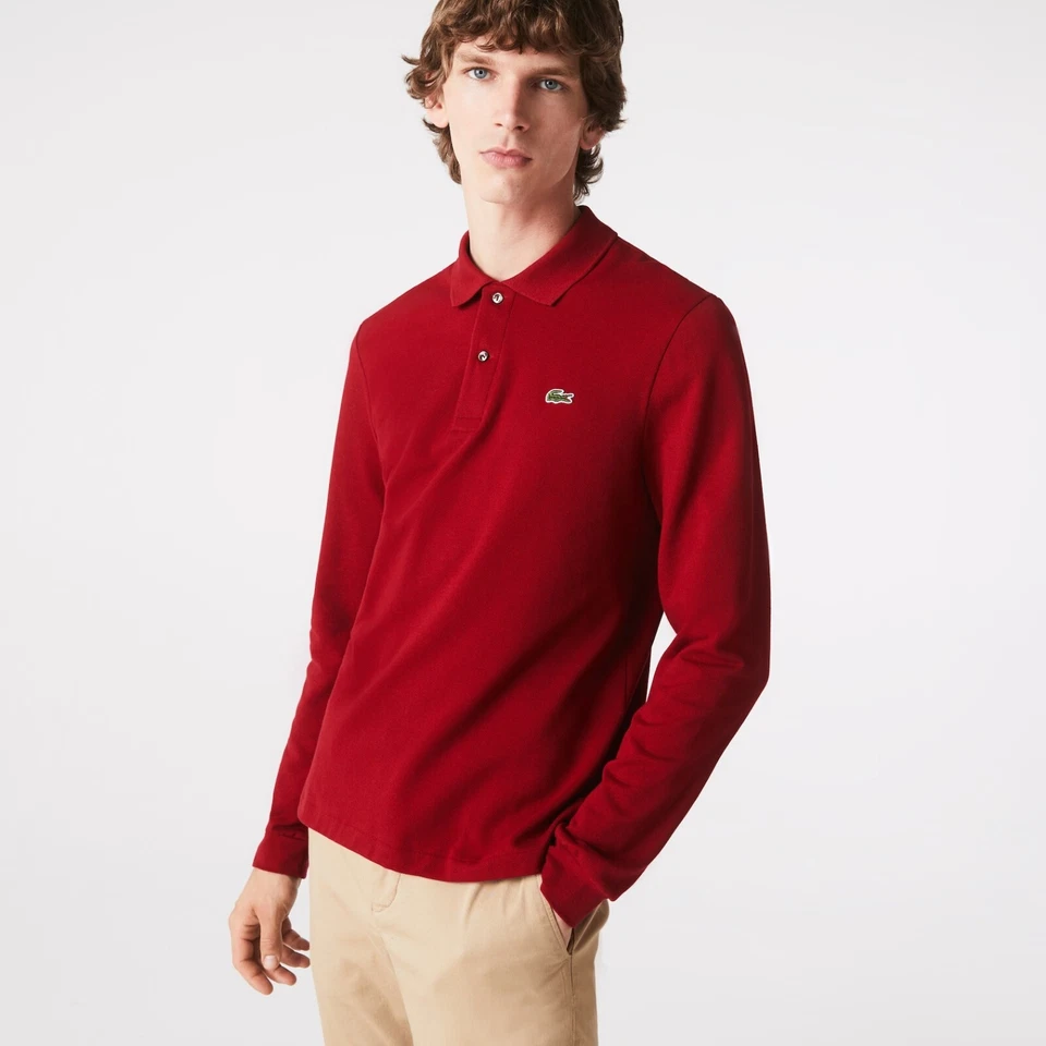 Polo Lacoste  classc fit Vari Colori  manica lunga - Imagen 2 de 4