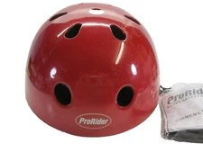 ProRider Red Classic Bike & Skate Helmet - Size: S/M (Brand New)
