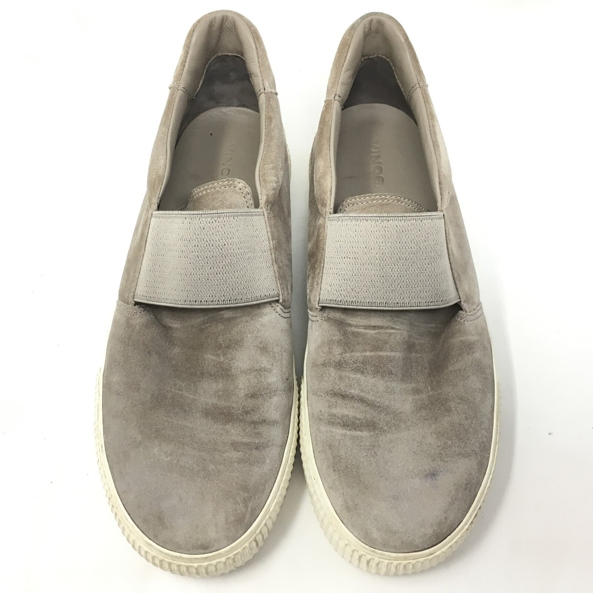 Vince Women’s Size US 8.5 M/EUR 38.5 Slip On Shoes suede grey Amazon.com | Vince Mens Shawn Slip On Sneaker Night Blue  main image 4