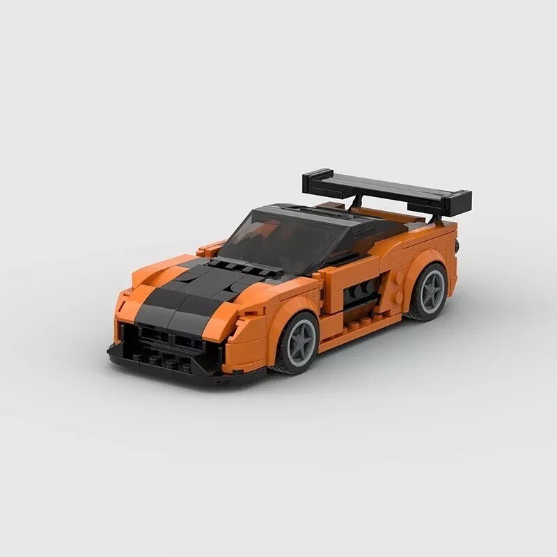 MOC LEGO Car- Orange Mazda RX7 | eBay