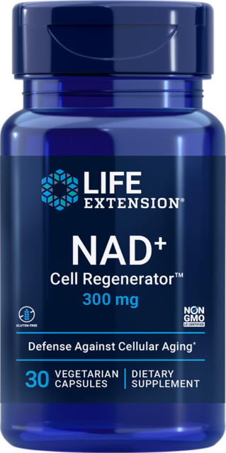 Life Extension Nad+ Cell Regenerator, GF, 300 mg / 30 Veg Caps 8/2026