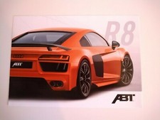 ABT Audi R8 Sospensioni Stile Ruote Tedesco Inglese Opuscolo Opuscolo