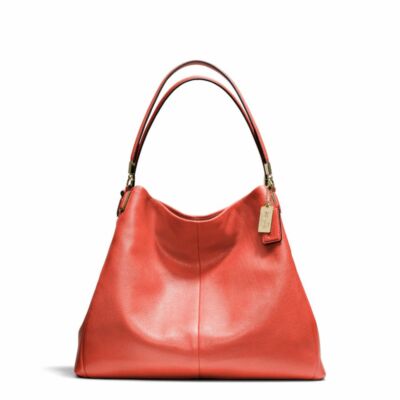 NWT COACH $398 Madison Leather Phoebe Shoulder Bag 24621