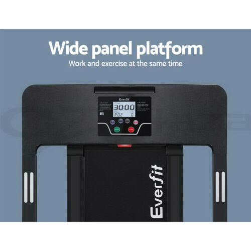 Everfit Treadmill Electric Home Gym Fitness Exercise Fully Foldable 420mm Black - Picture 4 of 11