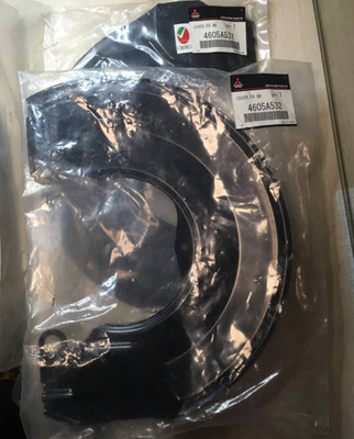 MITSUBISHI Genuine EVO 7 8 9 CT9A COVER FR BRAKE DISC 4605A531 / 4605A532 OEM