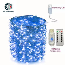 5M/10M/20/30M Telecontrollo 8 Modalità Luci Di Controllo Remoto USB Led String L