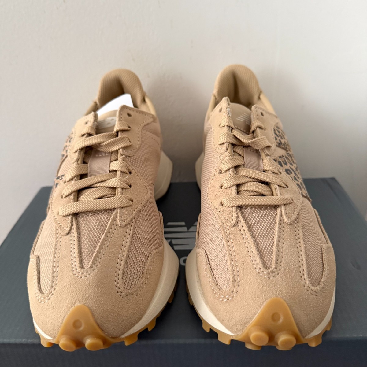 Multiple Sizes - Women's New Balance 327 'Incense Leopard