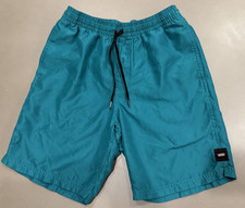 Vans Board Shorts Size Youth XL Aqua Drawstring Skateboard Walk Swim Surf Trunks