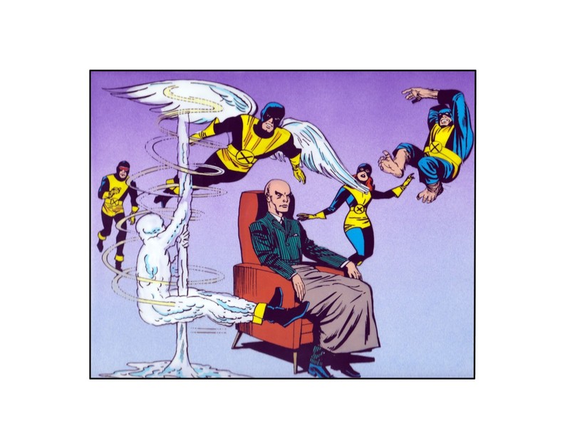 The X-Men Begin! / Marvel Silver age comic book Sericel / Jack Kirby