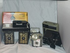 Parts Lot Kodak Instamatic X15 in Box With Other Broken Cameras