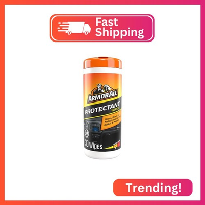 #ad Armor All Original Protectant Wipes Car Interior Cleaner Wipes with UV Protecti $5.88