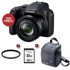 Panasonic DC-FZ82D schwarz Digitalkamera Mega-Set