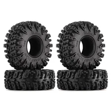 INJORA 1.0 Tires - S5 Swamp Claw Mud Terrain Tires for TRX4M AX24 Axial SCX24...