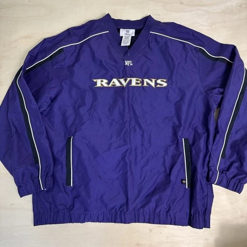 BALTIMORE RAVENS NFL FOOTBALL TRAINING SWEATSHIRT SIZE EXTRA LARGE MEN