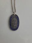 HUNGARIAN WW1 MILITARY SERVICE METAL STERLING SILVER 24" CHAIN