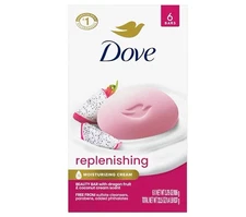 Dove Bar Soap Deep Nourishment Dragonfruit for Women Calm Replenished Skin, 15 o