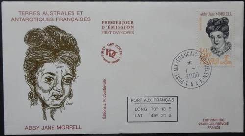 French Antarctic Territory's Abby Jane Morrell Event cover