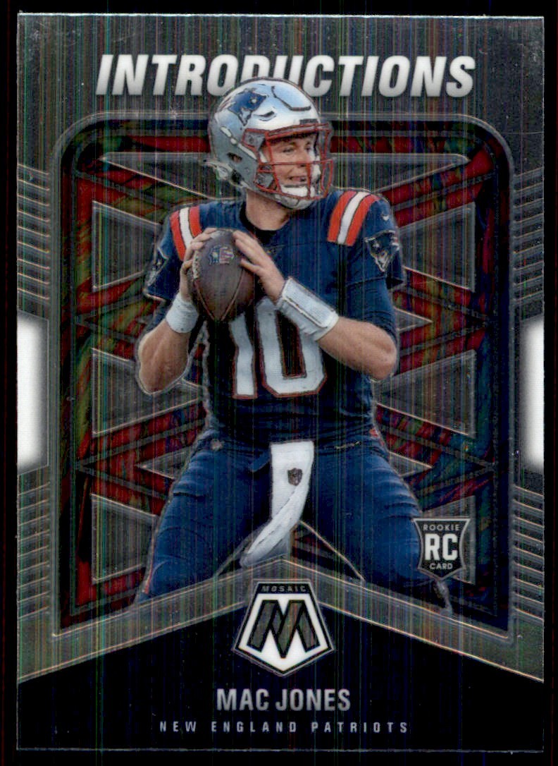 2021 Panini Mosaic Draft Picks Mac Jones RC Alabama Crimson Tide #1