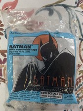 1993 Mcdonald's Batman The Animated Series Batman with Removable Cape Happy Meal
