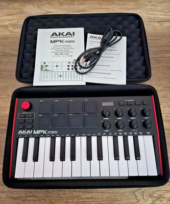 AKAI Professional MPK Mini MK3 MIDI-Controller (Komplettpaket) Nur Heute !!
