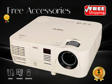 1 Year Warranty  DLP Projector for Movies or Work 2800 Lumens PC 3D Ready 2160p