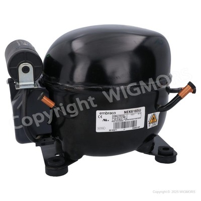 115V 60Hz Compressor Embraco Aspera NEK6165U UL R-290 CSIR