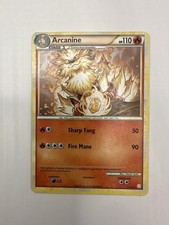 Arcanine 1/123 Heartgold & Soulsilver Standard Rare