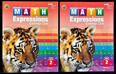 2nd - MATH EXPRESSIONS Common Core - STUDENT WORKBOOKS (Vol. 1 & 2) (2013)