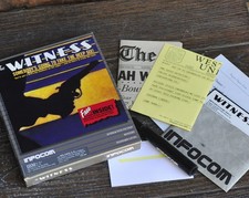 The Witness Somebody's Going to Take The Deep Six Infocom IBM Vintage Game 1984