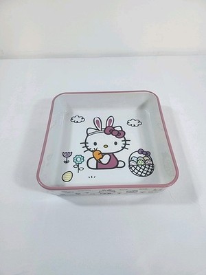 New 2025 Hello Kitty Bunny Easter Baking Dish 9in X 8.75in X 2.25in