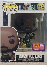 Funko Pop! Marvel Loki Boastful Loki 2022 WonderCon Exclusive Sticker #984 Apr 2