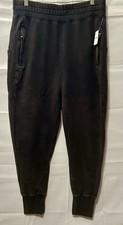 Free People Harem Style Knit Joggers,M,Black, New With Tags