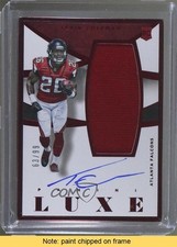 2015 Panini Luxe Rookie Memorabilia 63/99 Tevin Coleman #RMA-TC Auto READ 0af