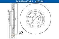 Bremsscheibe Vorne Ate 240128 03341 FÜR Ford